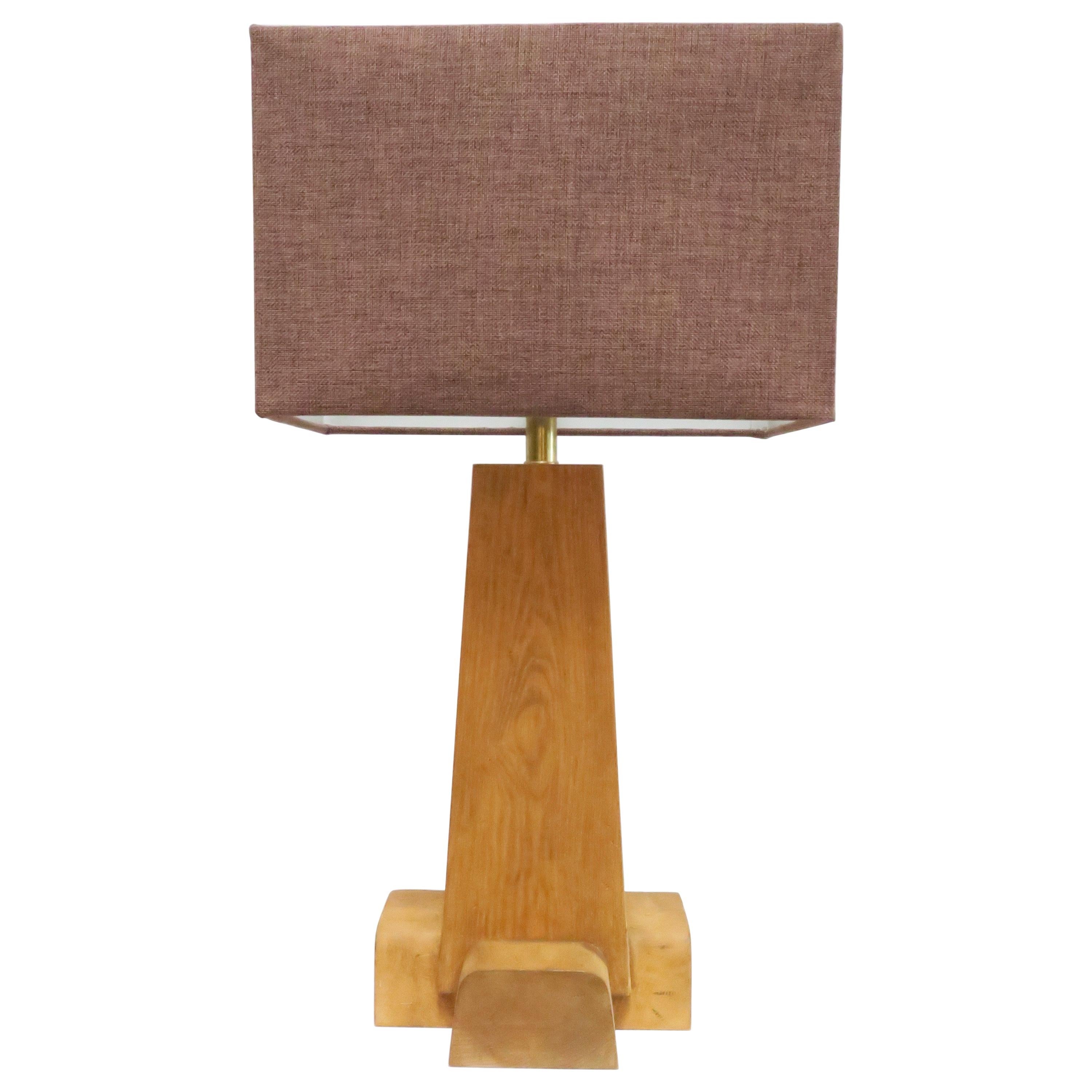 Rustic Western Union Countertop Lamp For Sale at 1stdibs