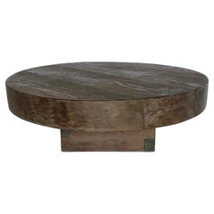 Rustic Modern Reclaimed Thick Top Coffee Table