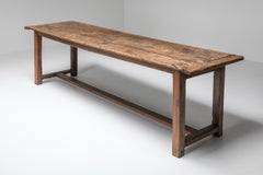 Table à manger en chêne rustique et moderne Refactory