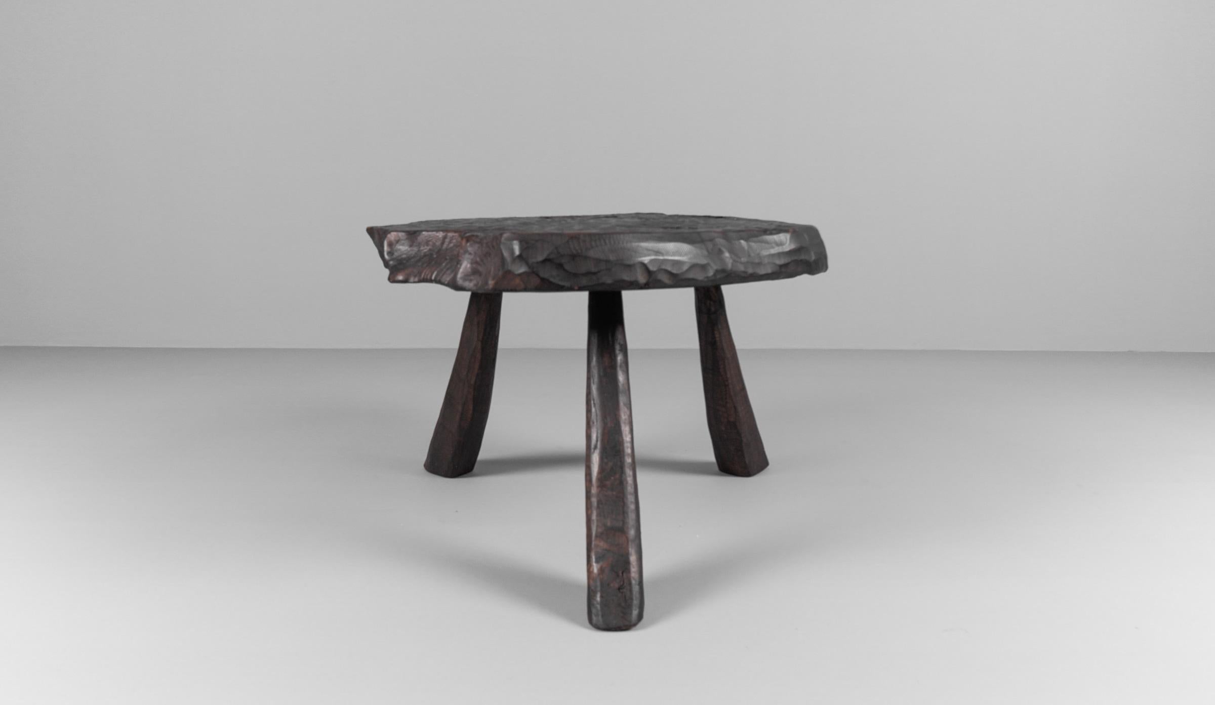 Rustic Modern Sculptured Coffee Table in the Style of Alexandre Noll In Good Condition For Sale In Nürnberg, Bayern