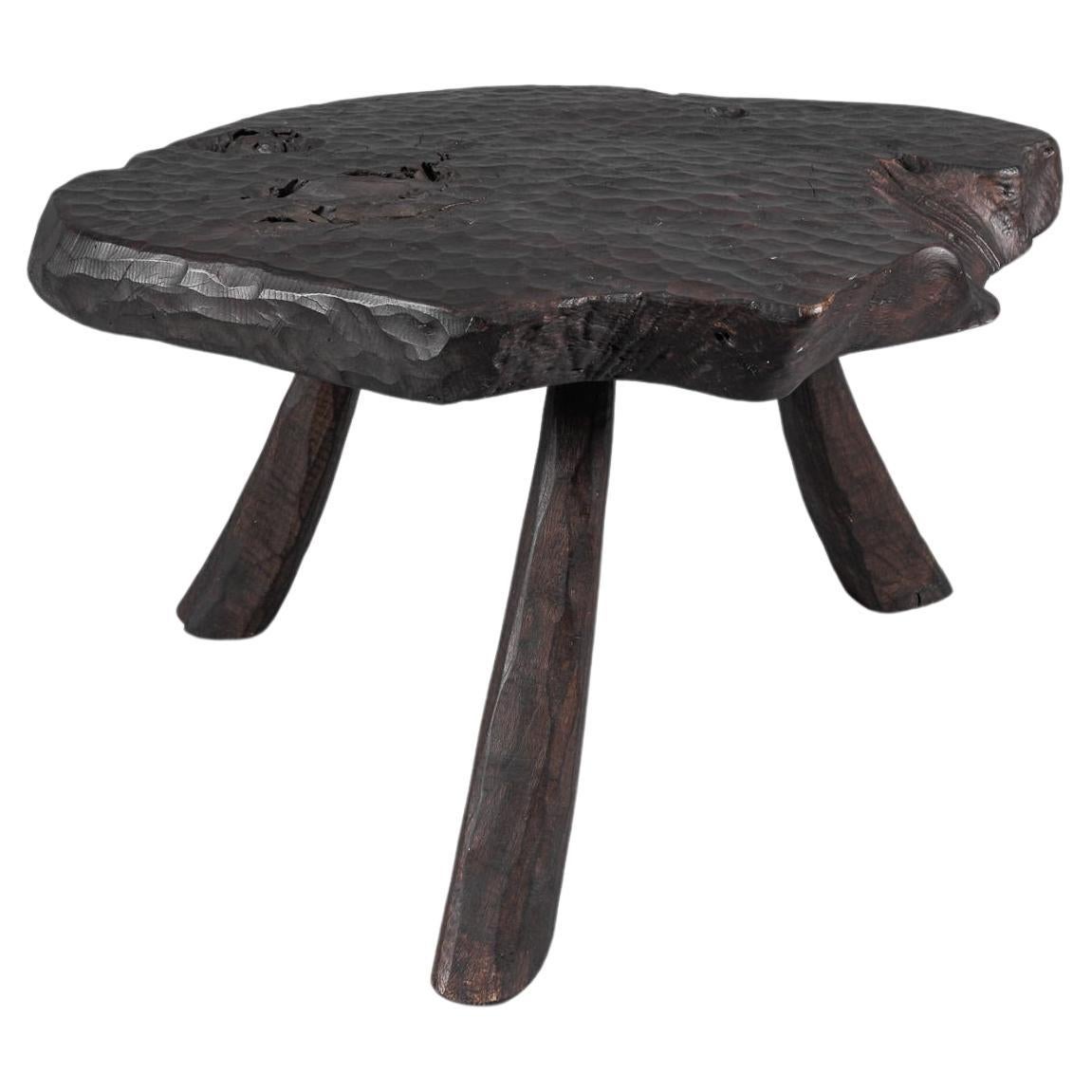 Rustic Modern Sculptured Coffee Table in the Style of Alexandre Noll