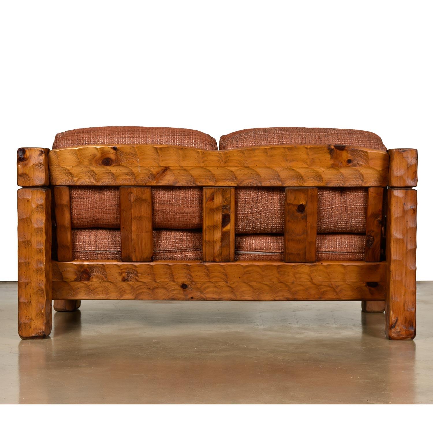 primitive loveseat