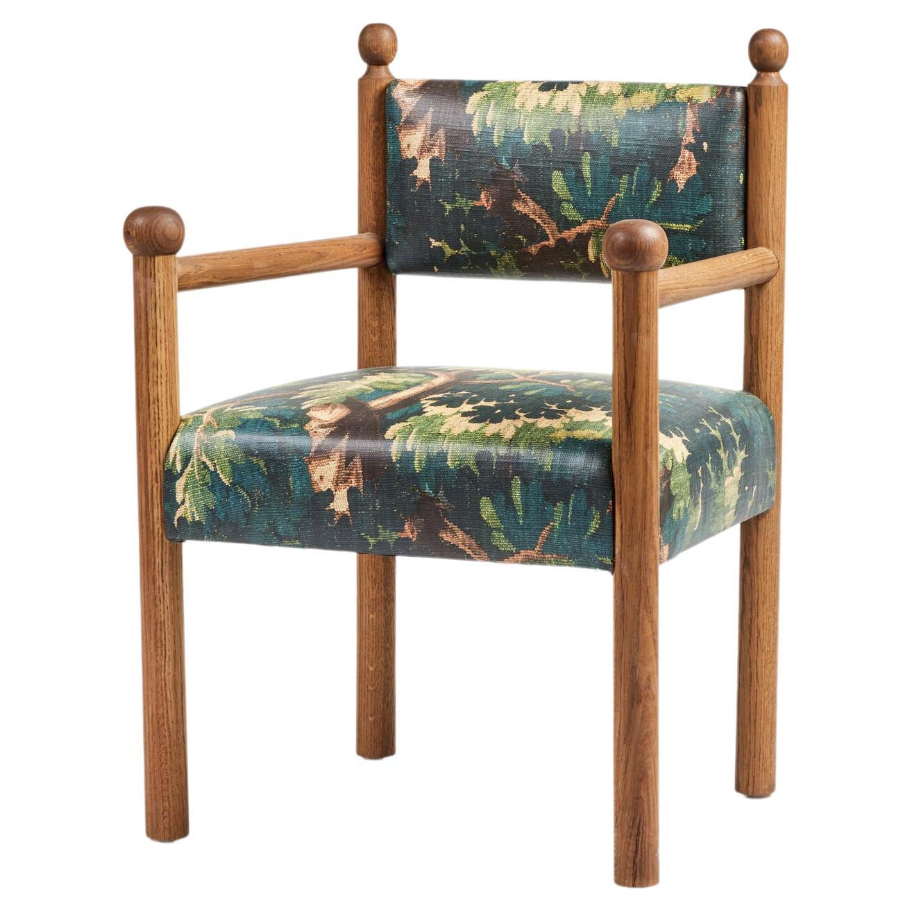 MY MODERN Esstischstuhl mit gedrehten Armlehnen von Martin & Brockett Rustic Modern Sydney