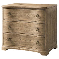 Rustic Modern Three-Drawer Bedside Chest