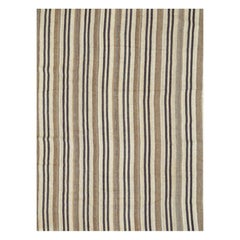 Tappeto rustico moderno turco fatto a mano a trama piatta Kilim oversize