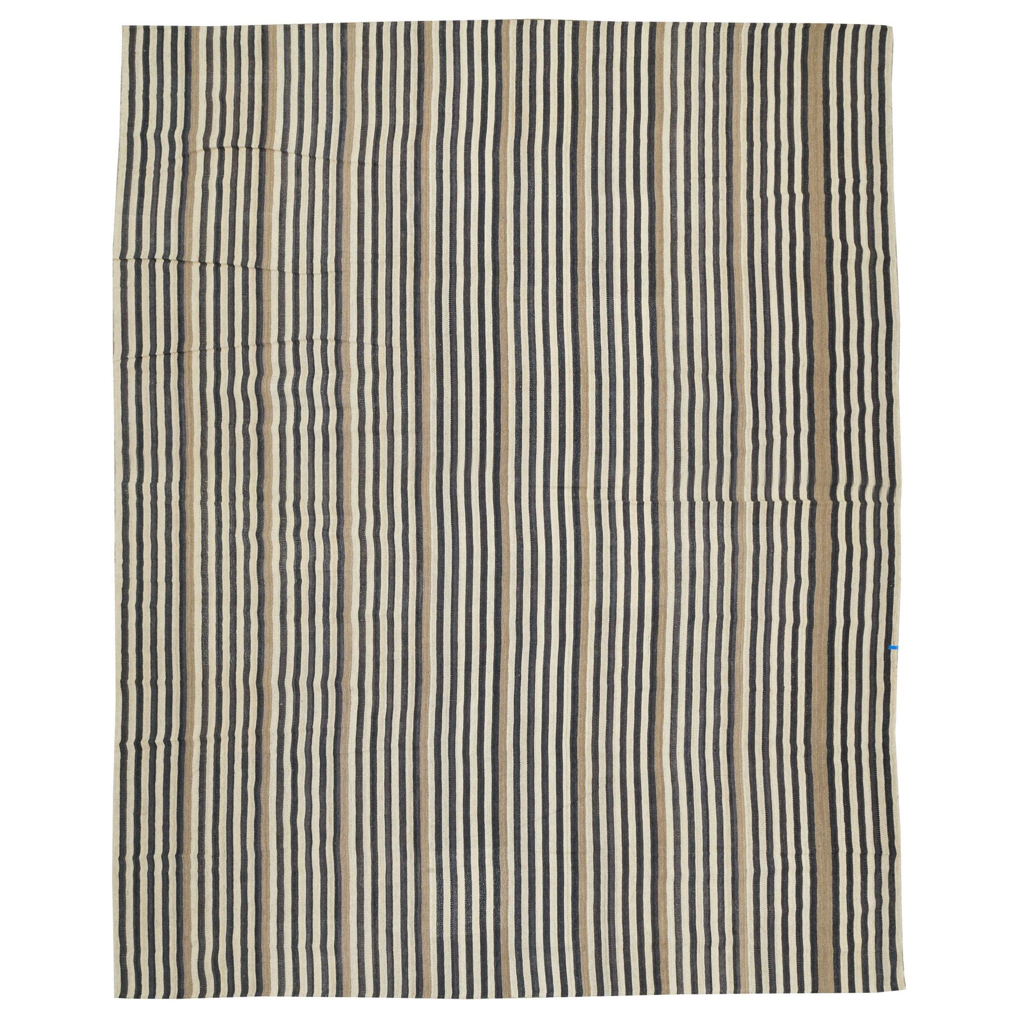 Tappeto rustico moderno turco fatto a mano a trama piatta Kilim oversize