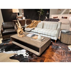 Rustic Modern Waterfall Cocktail Table