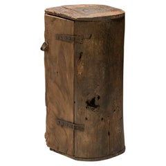 Used Rustic Monoxylite Cabinet, Ardèche, 19th Century