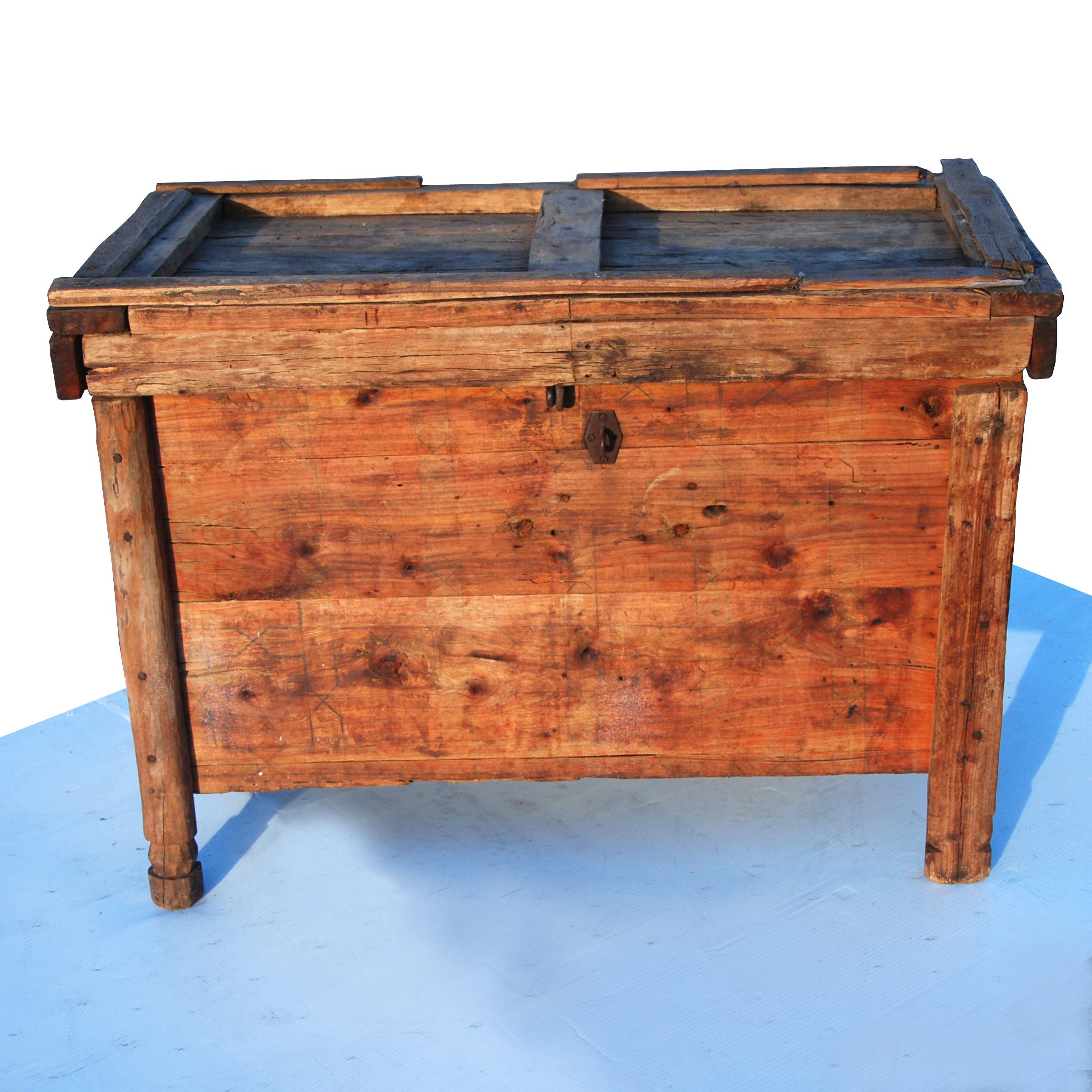wood chest trunk