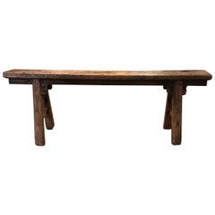 Rustic Narrow Bench, Chinese