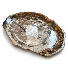 Rustic Natural Stone Plate 17"