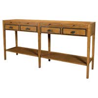 Rustic Modern Console For Sale at 1stDibs