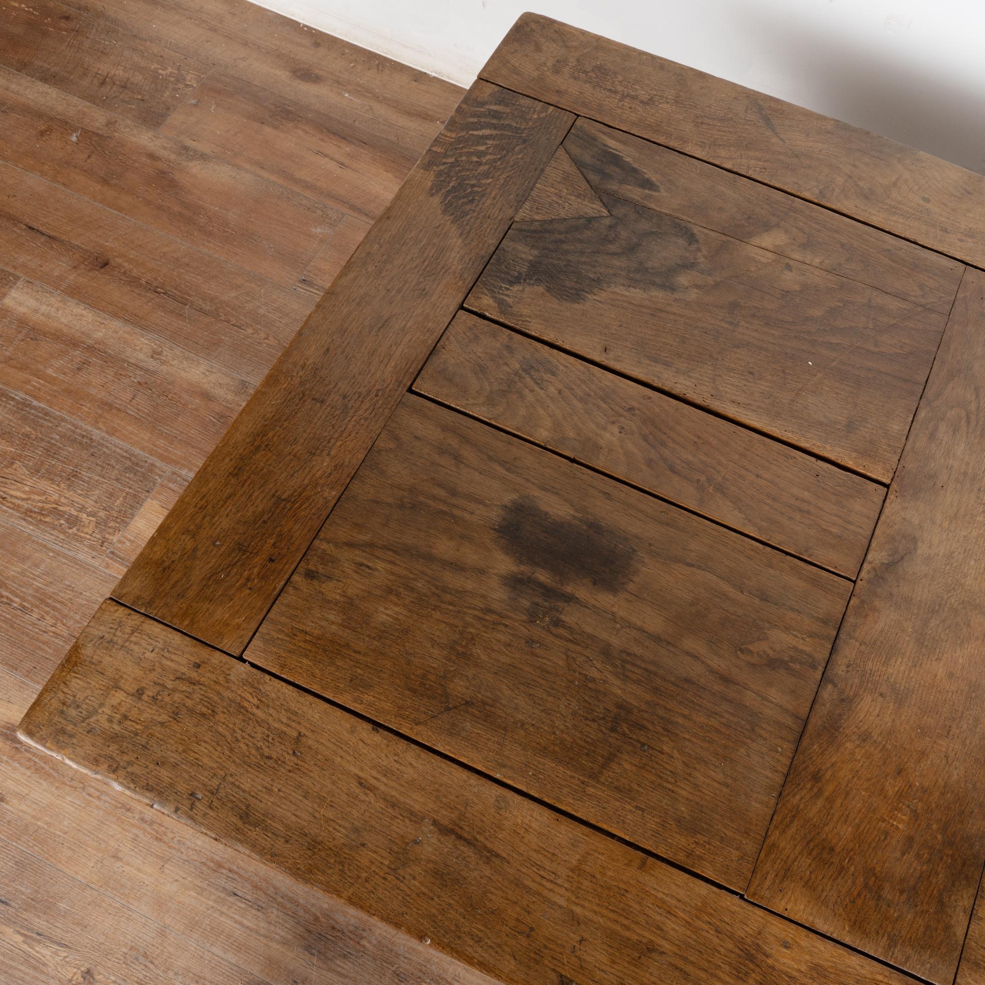 Rustic Oak Coffee Table, circa 1900's from Hungary 1