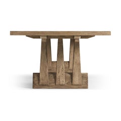 Rustic Oak Dining Table