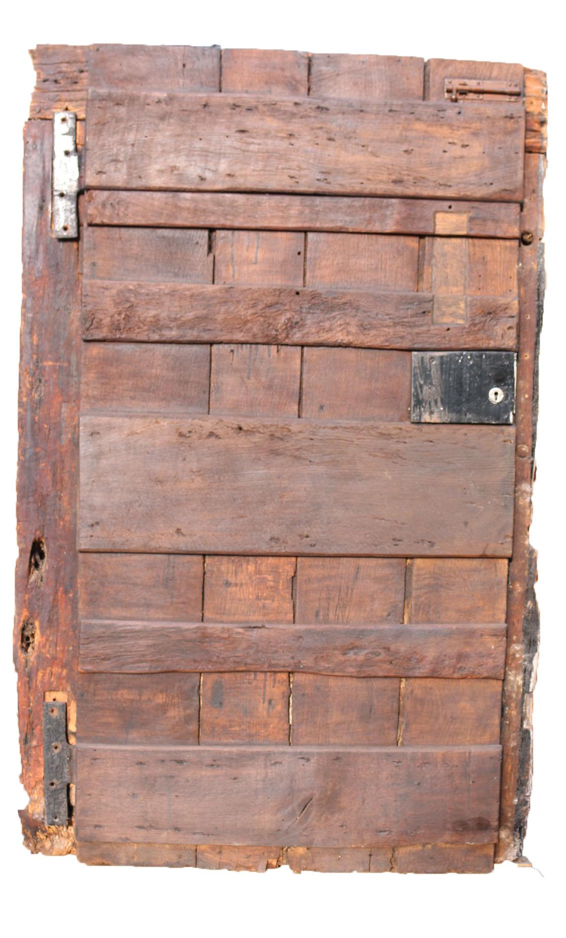 Rustic Oak Exterior Door and Frame 1