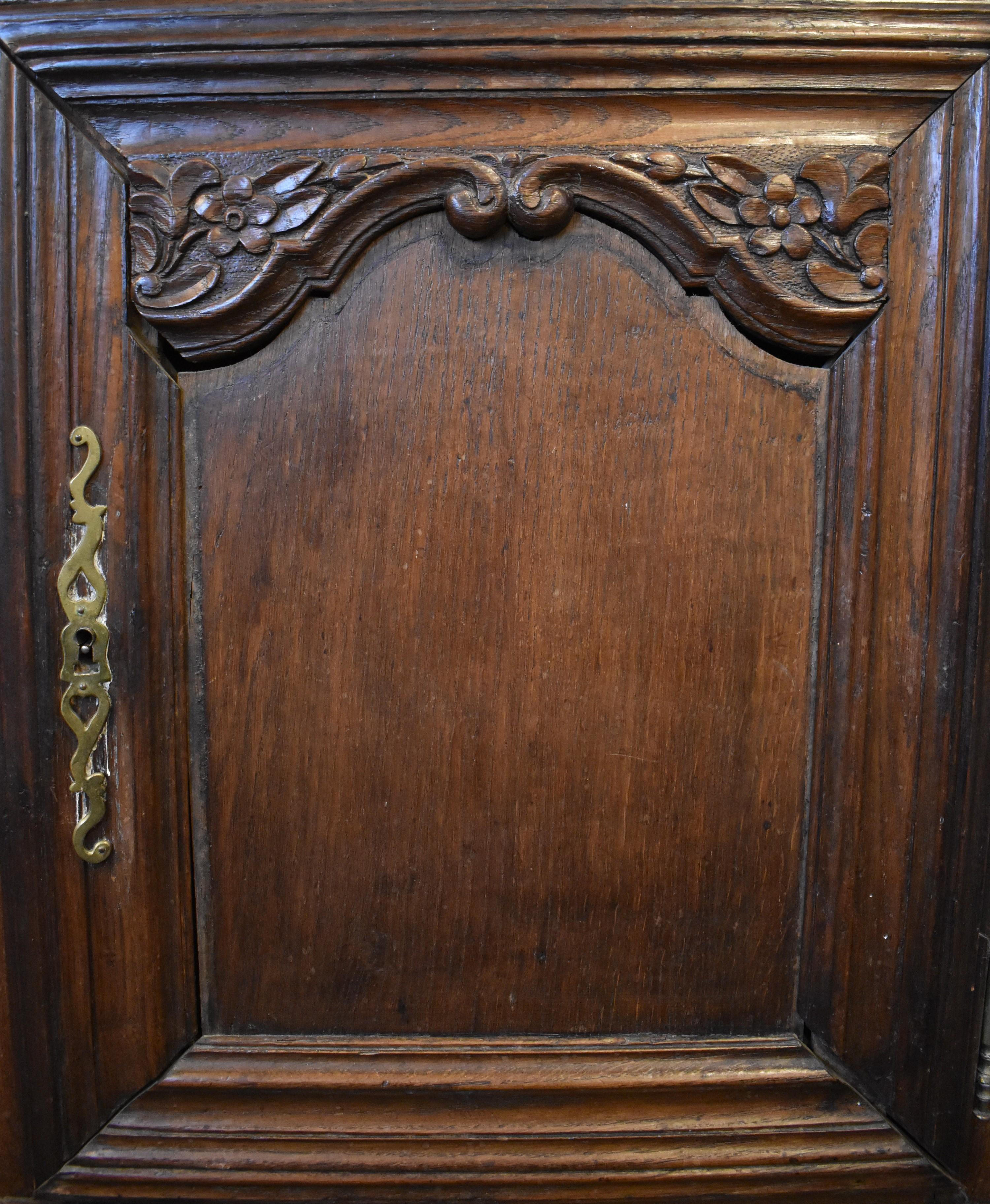 Armario Rústico de Placas de Roble, hacia 1875 en venta 4