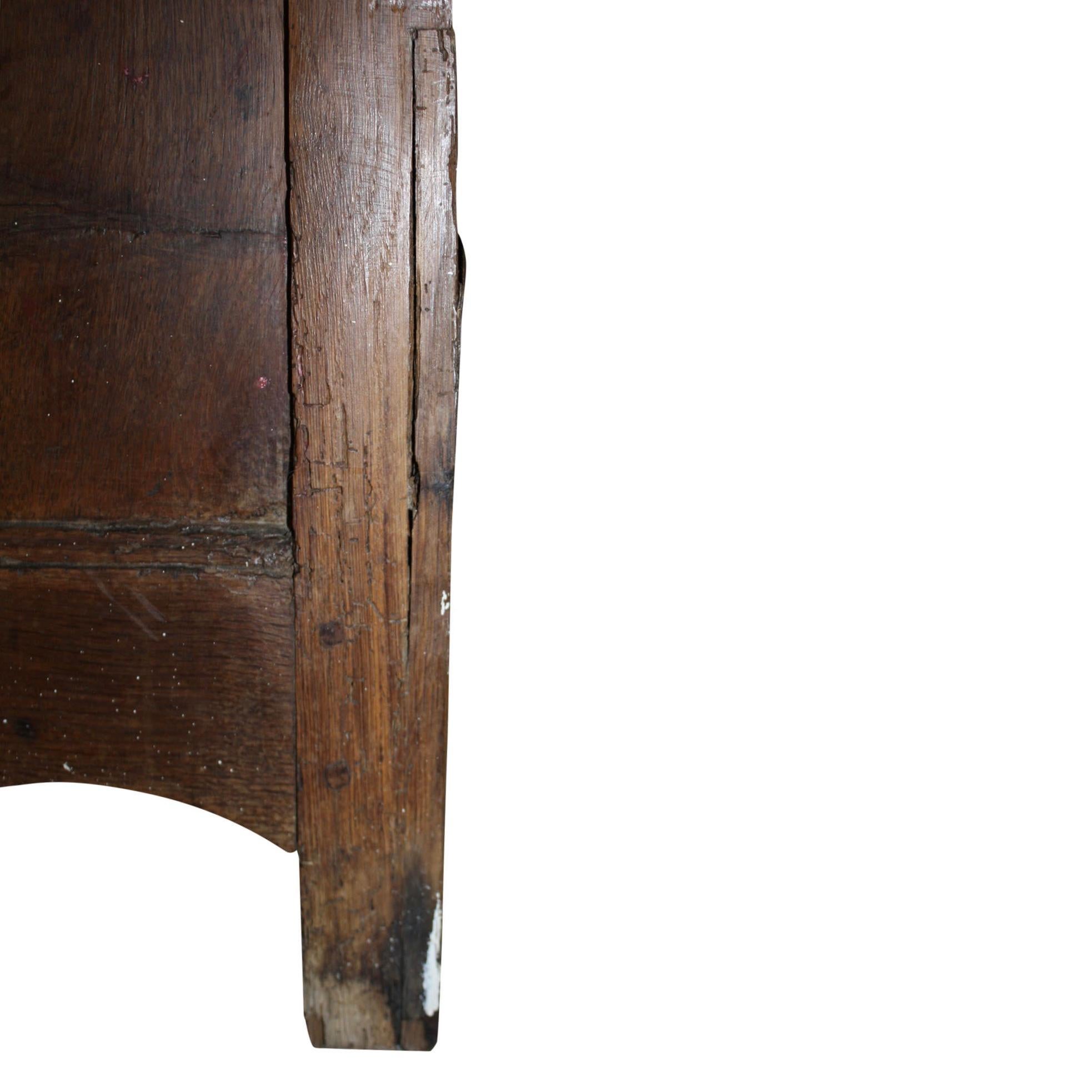Rustic Oak Sideboard, circa 1890 For Sale 6