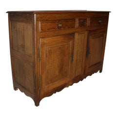 Rustic Oak Sideboard, circa 1890