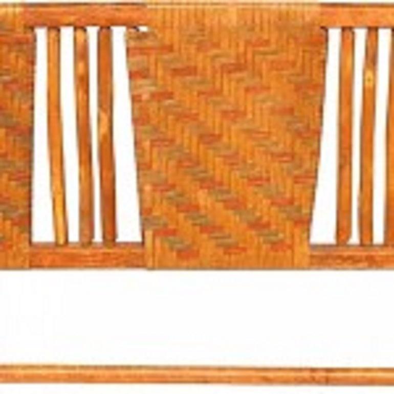 Rustikales Kopfteil aus altem Horkory (amerikanisch) im Angebot