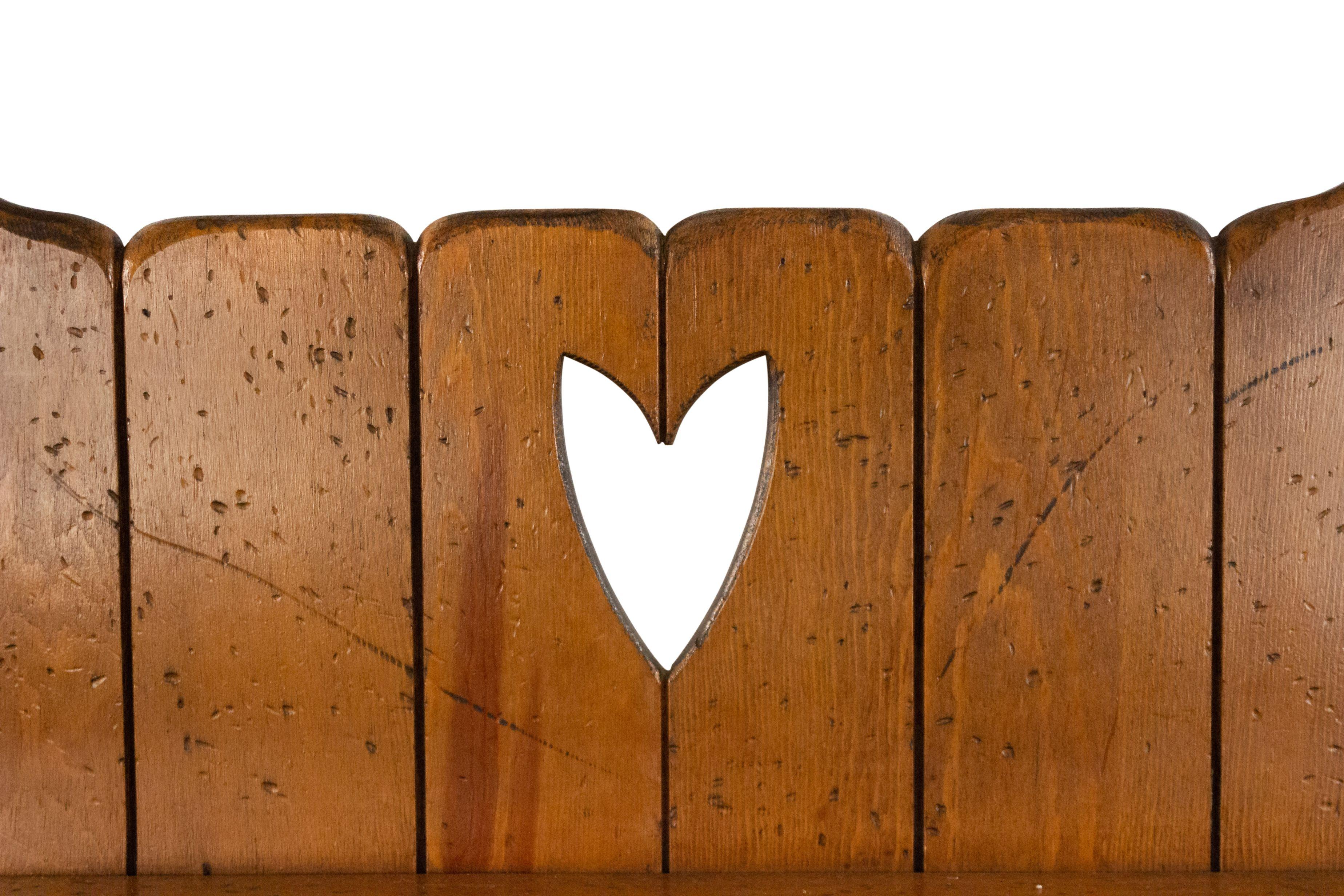 Rustikale alte Hickory-Hutch im Angebot 7