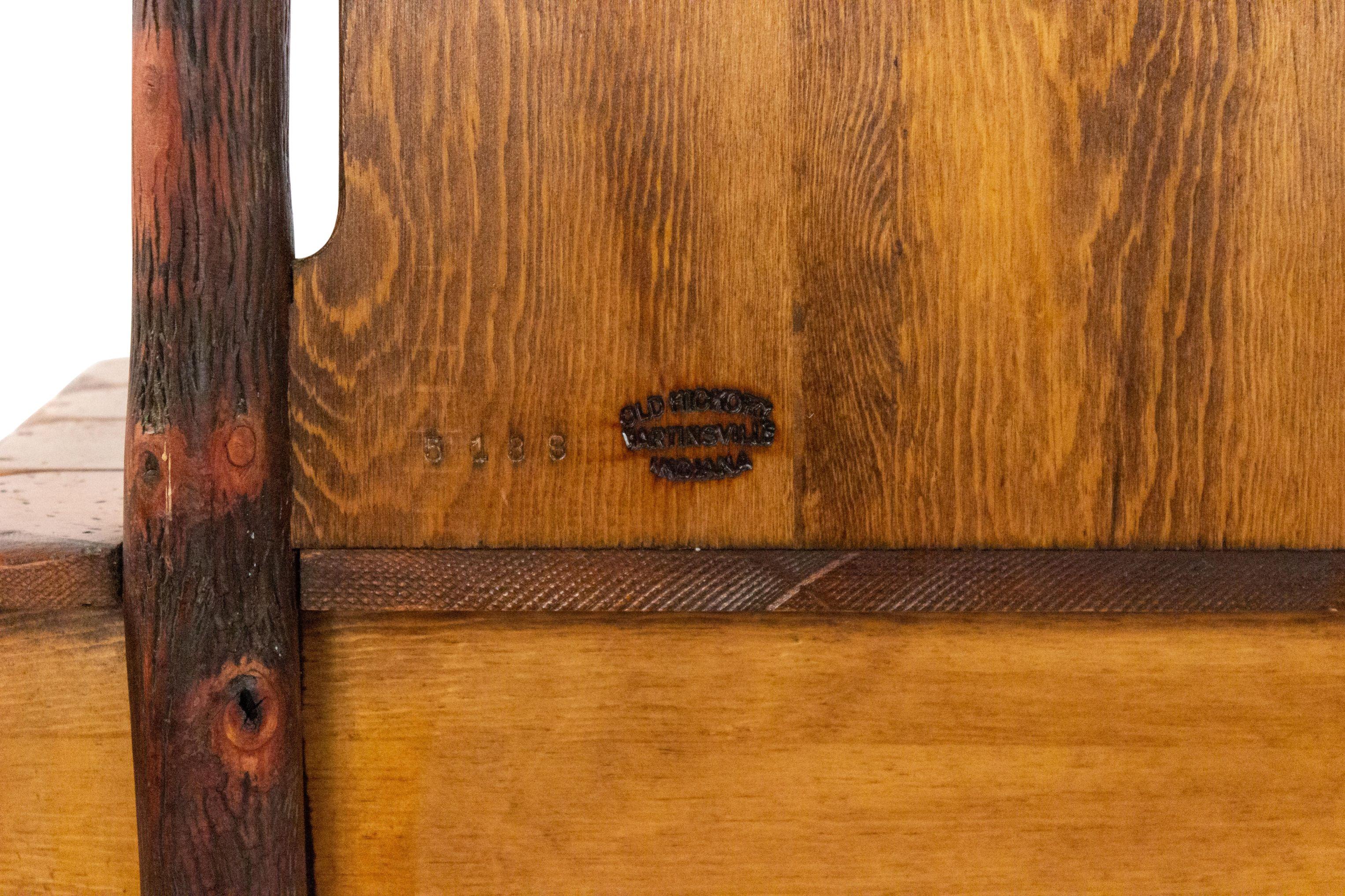 Rustikale alte Hickory-Hutch (amerikanisch) im Angebot