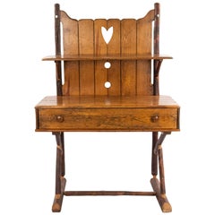 Rustikale alte Hickory-Hutch