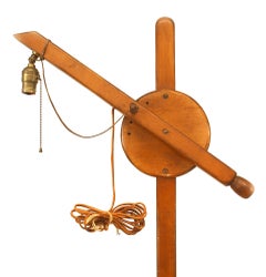 Rustic Old Hickory Pine Floor Lamp, by Old Hickory