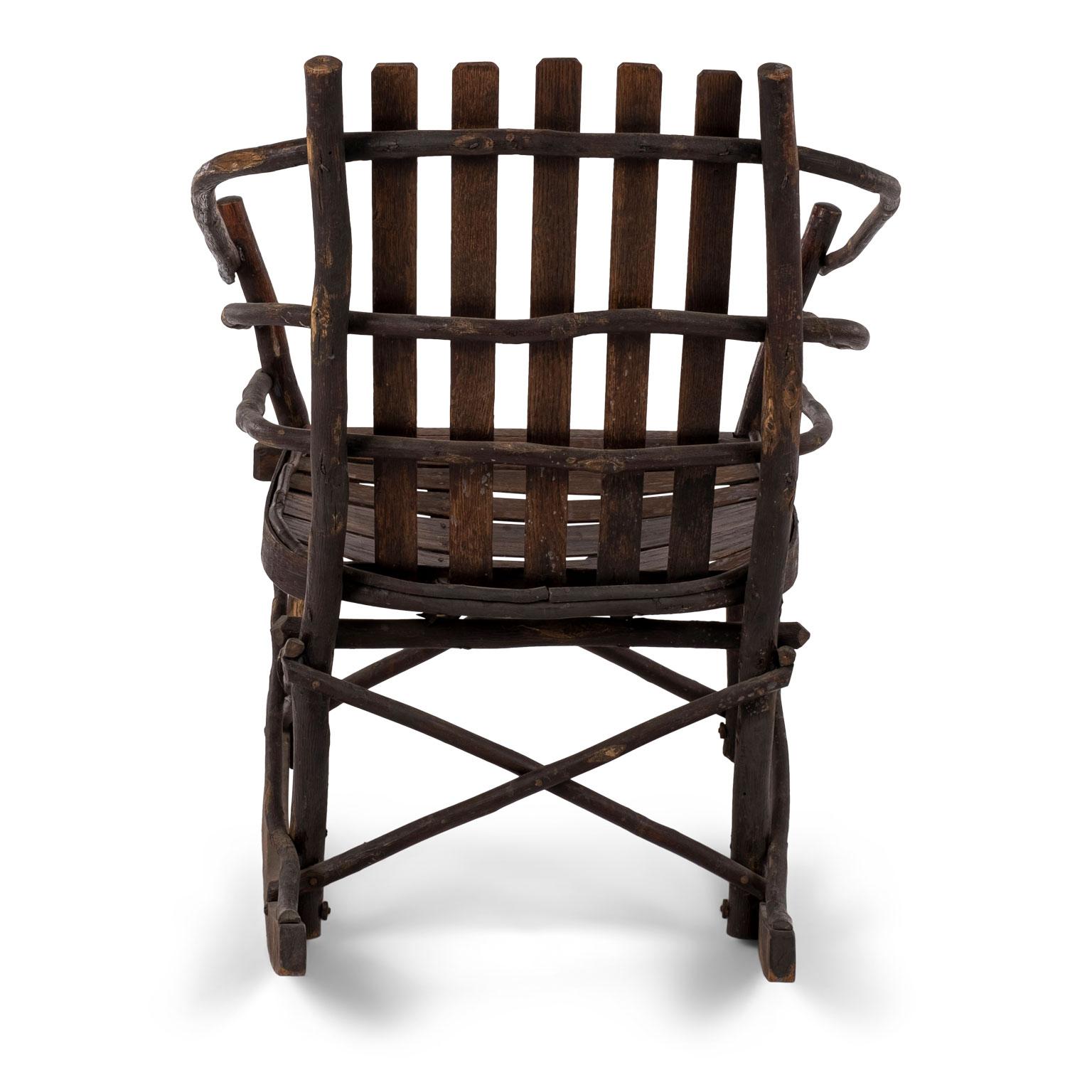 American Rustic Old Hickory Rocking Chair