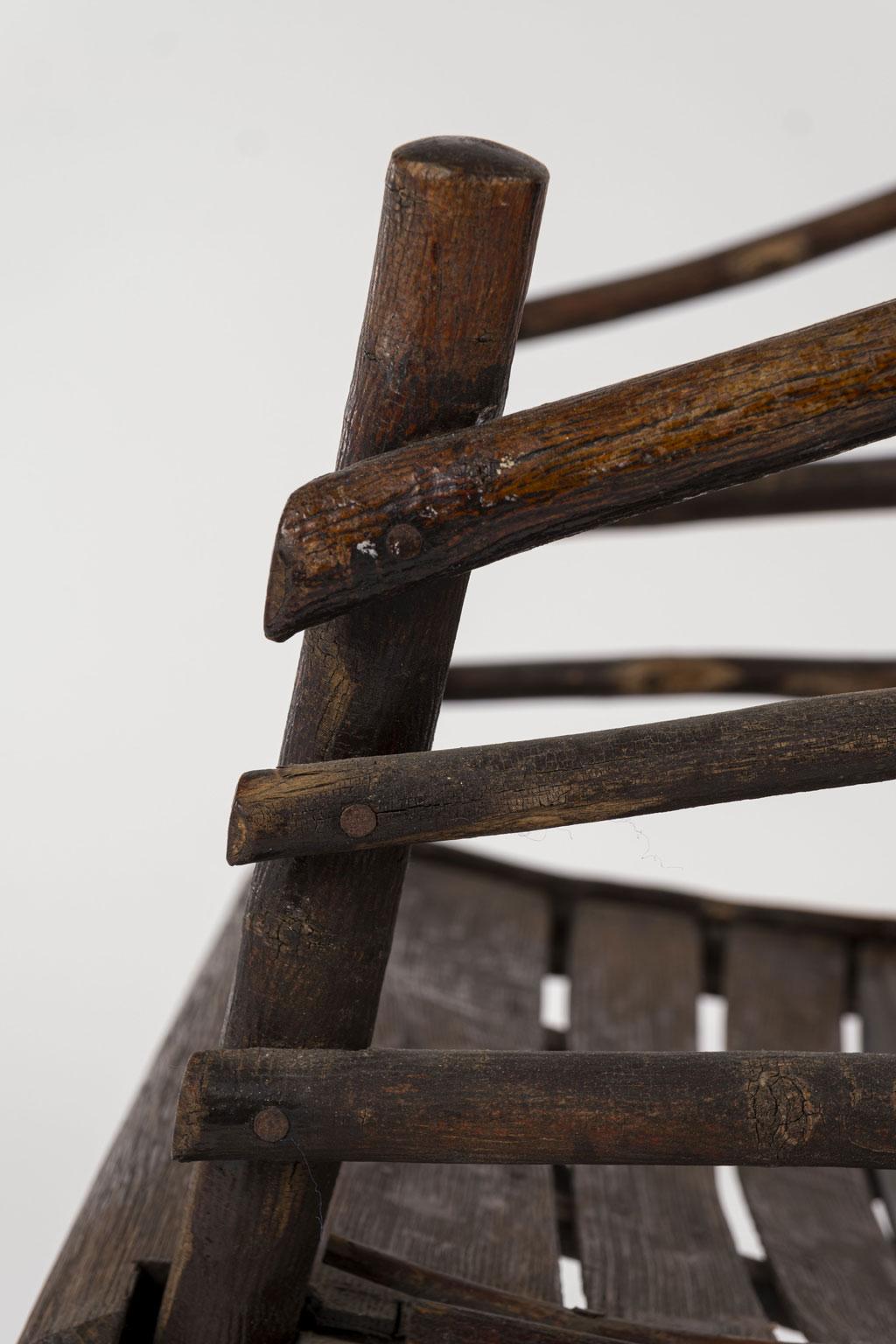 Rustic Old Hickory Rocking Chair 1