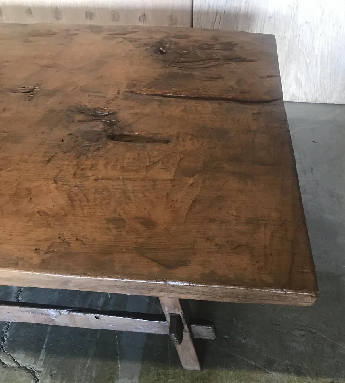 Rustic One Wide Board Coffee Table 1