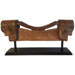 Rustic Ox Wooden Yoke Mounted