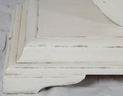 Rustic Painted Base Flip Top Sofa Kitchen Dining Table