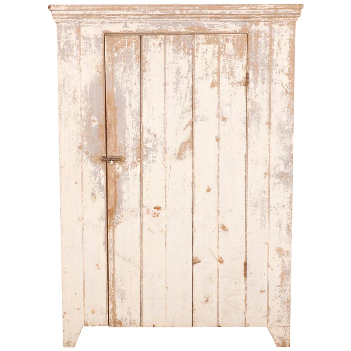Rustic Painted Cupboard, American, Early 20th Century