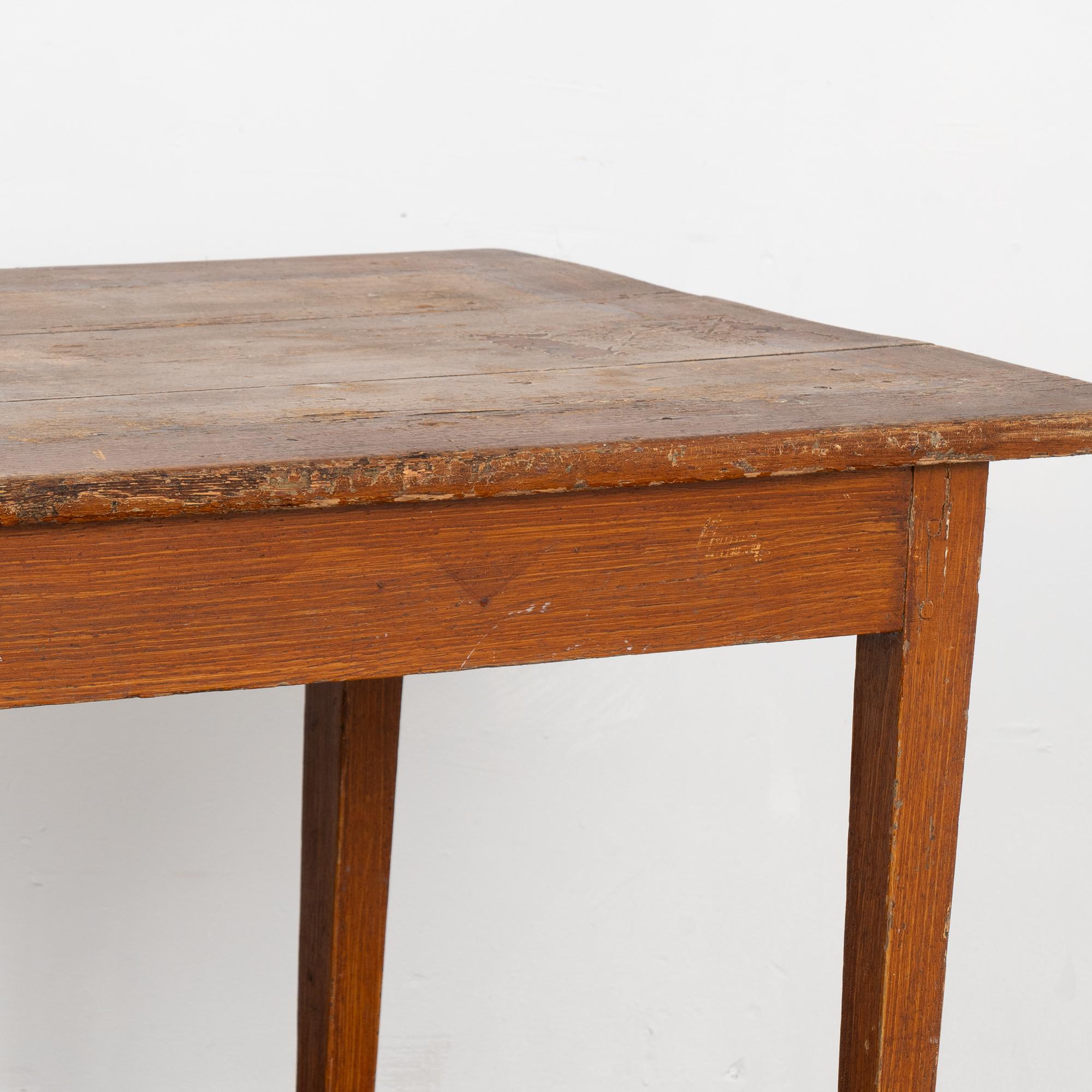 Rustic Painted Farm Table, Sweden circa 1820-40 4