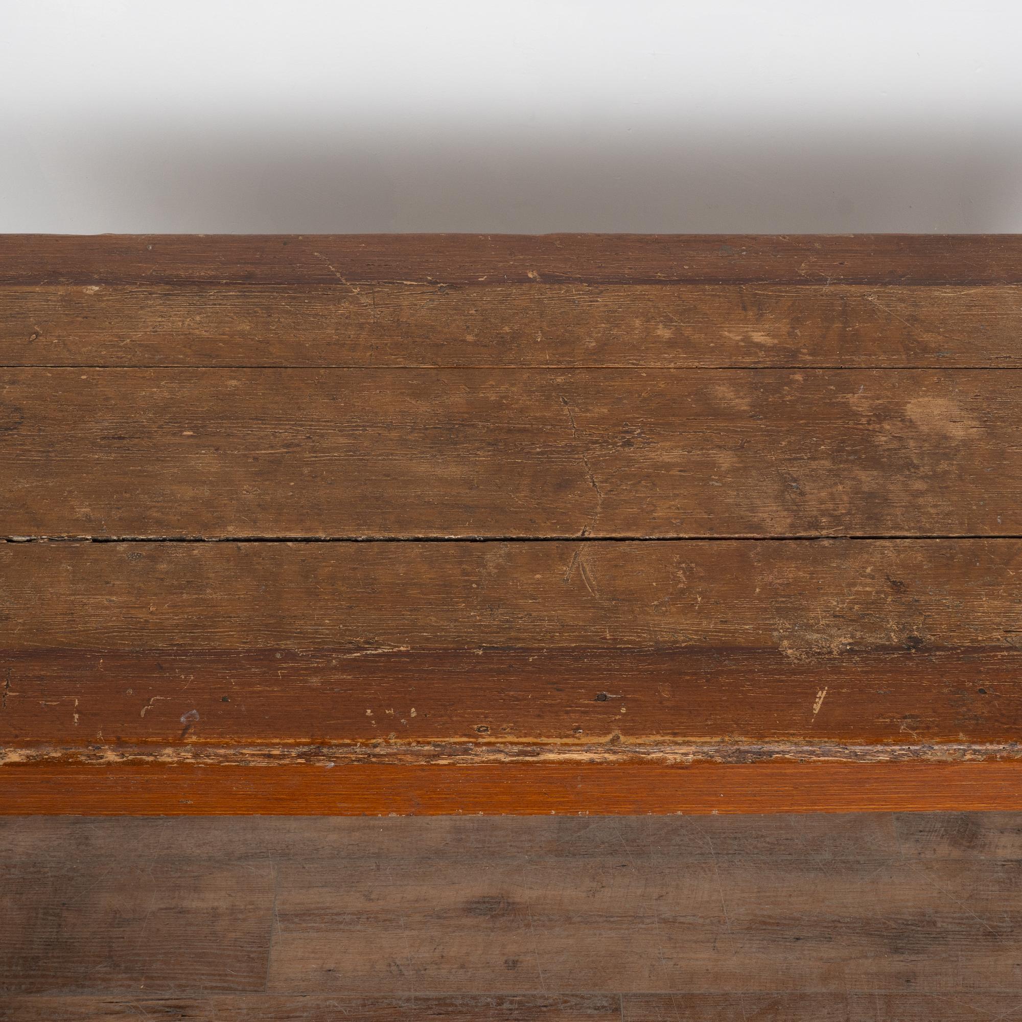 Rustic Painted Farm Table, Sweden circa 1820-40 1