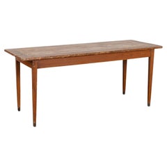 Rustic Painted Farm Table, Sweden circa 1820-40