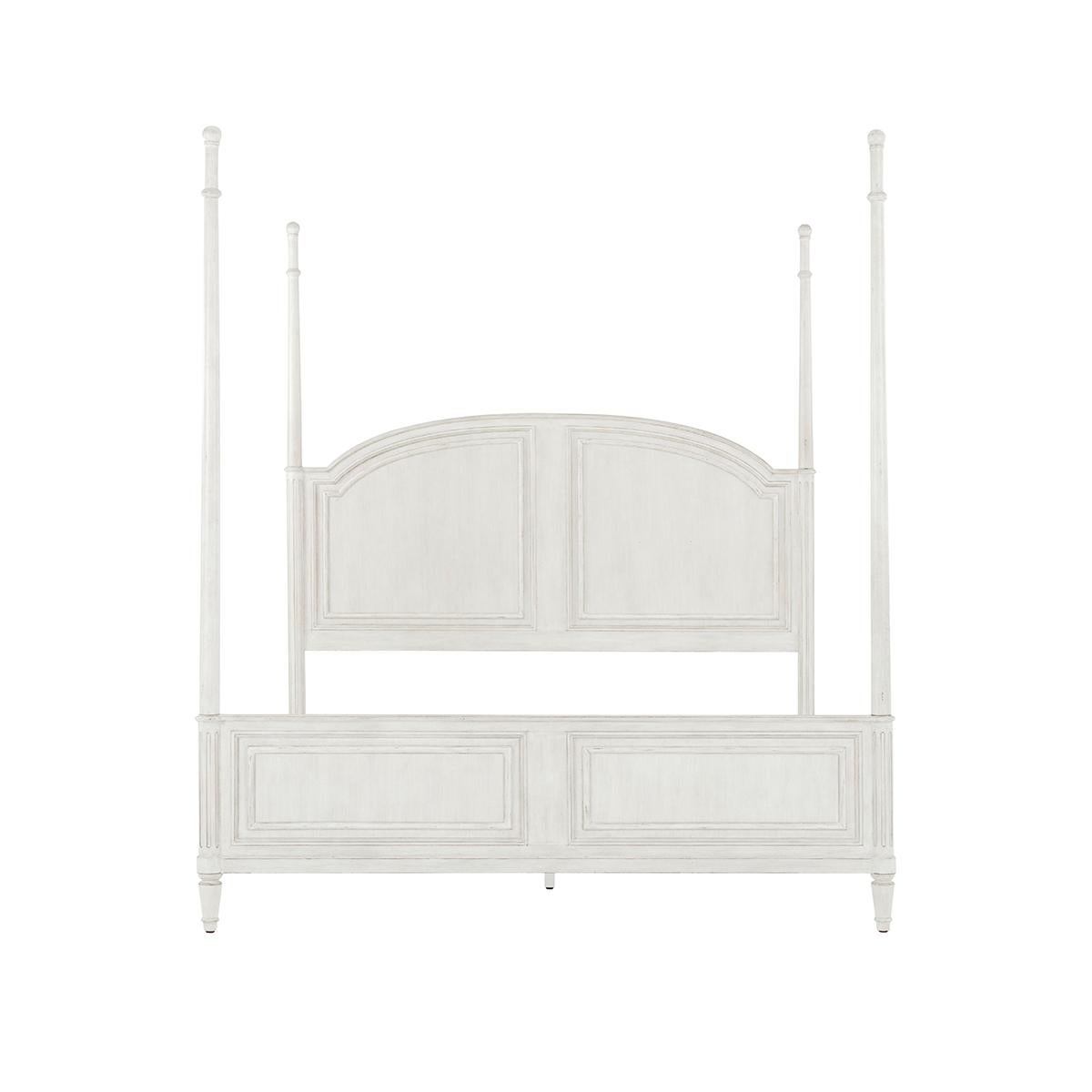 rustic 4 post bed