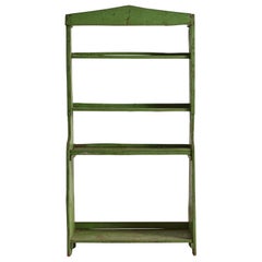 Rustic Painted Pantry Shelf