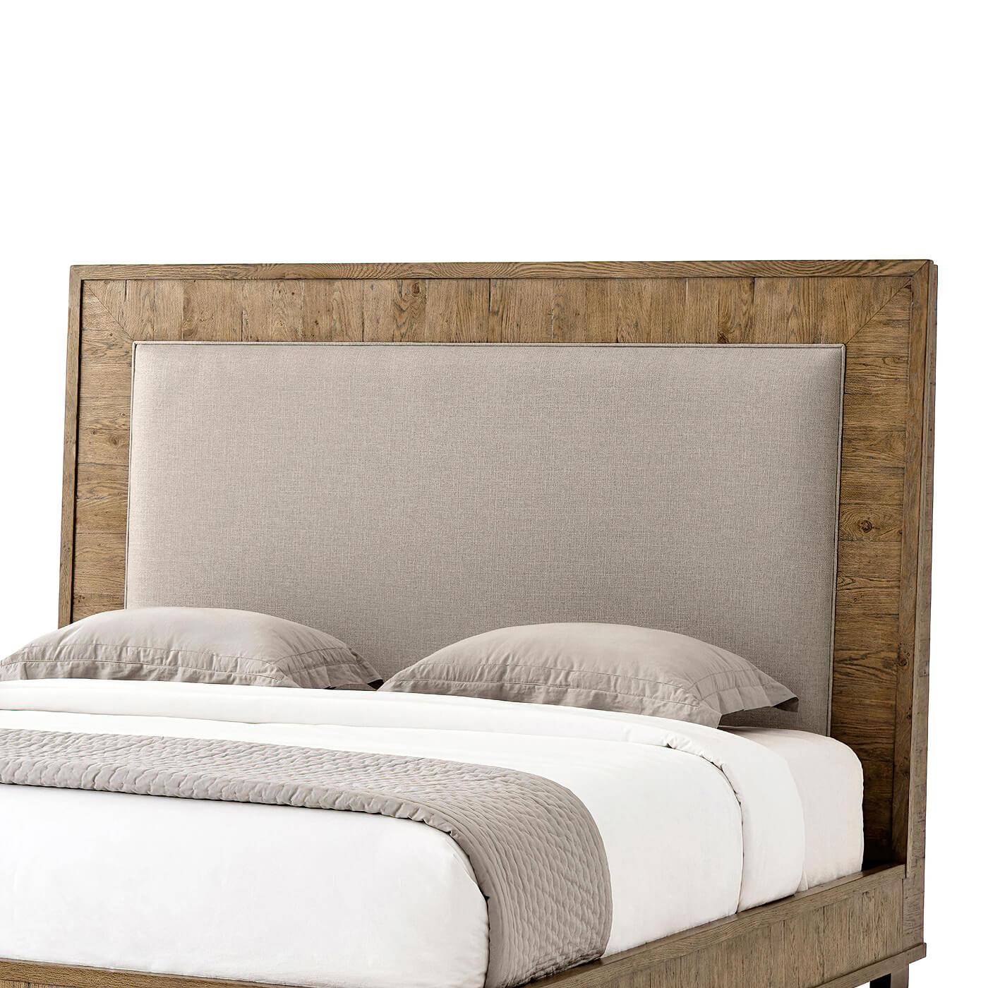 king size bed frame rustic