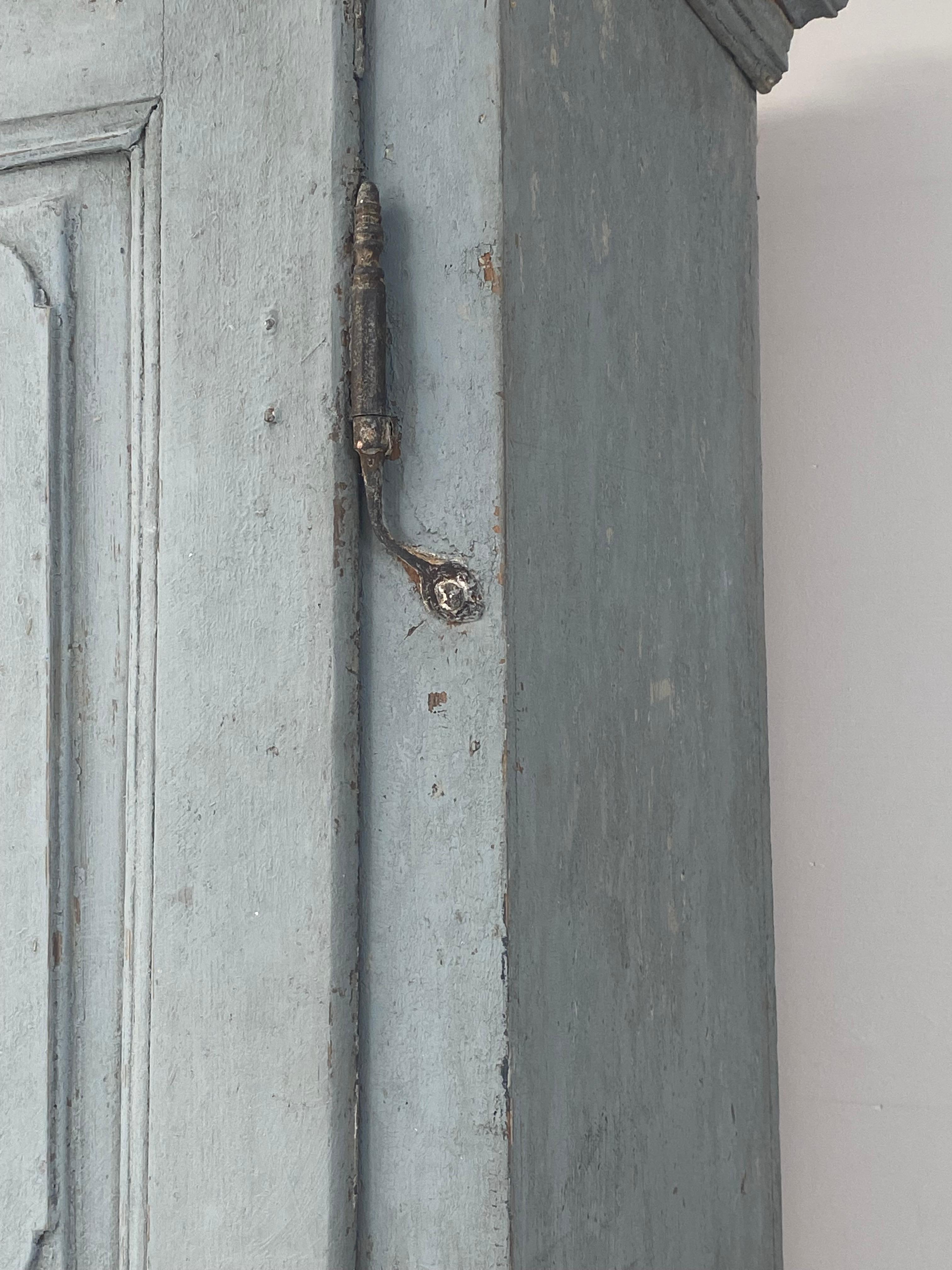 Rustic Patinated French Cupboard For Sale 2