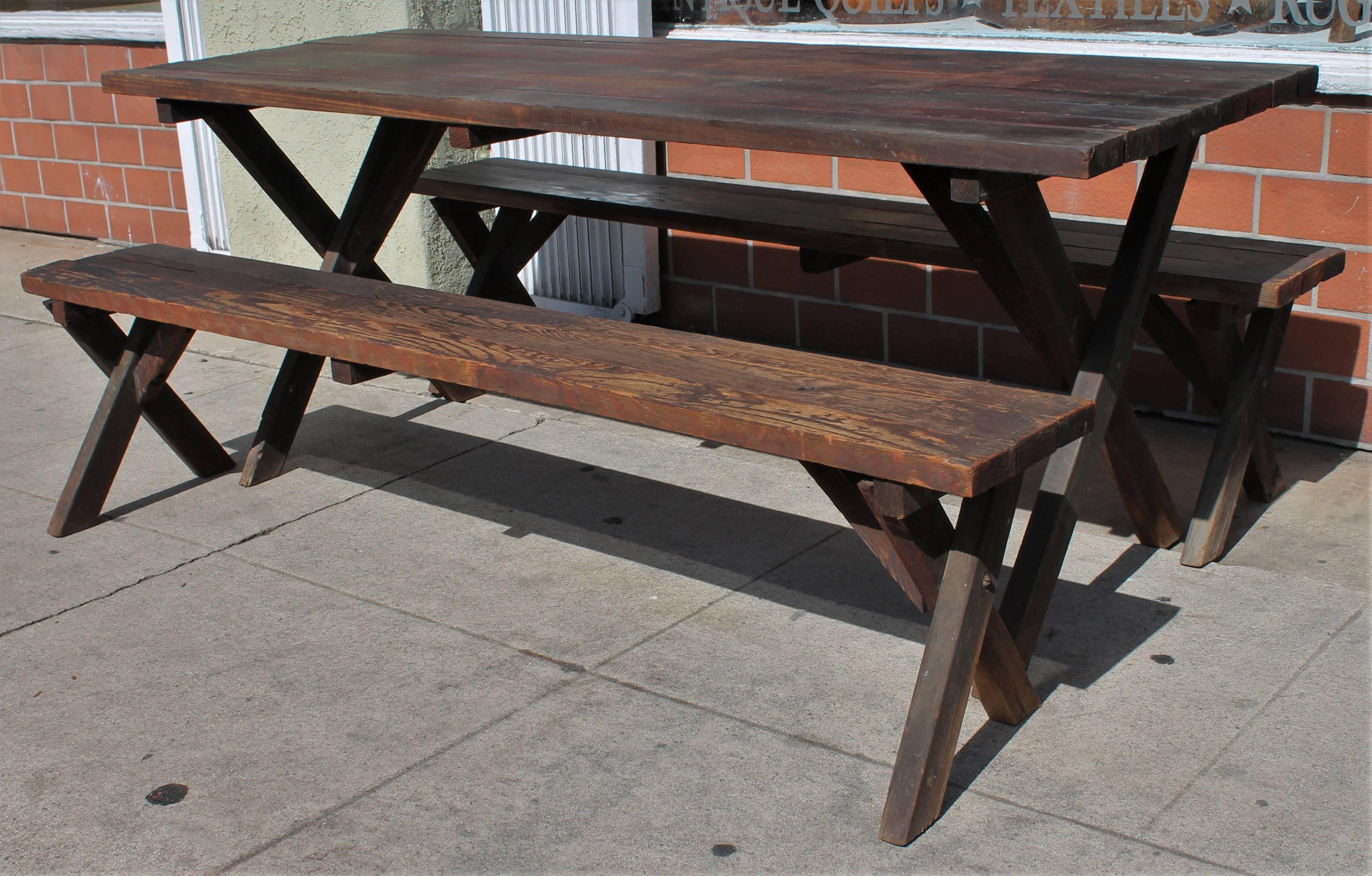 rustic picnic tables for sale