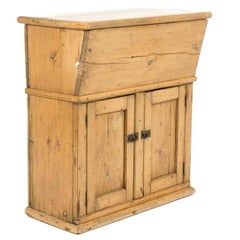 Antique Rustic Pine Cabinet