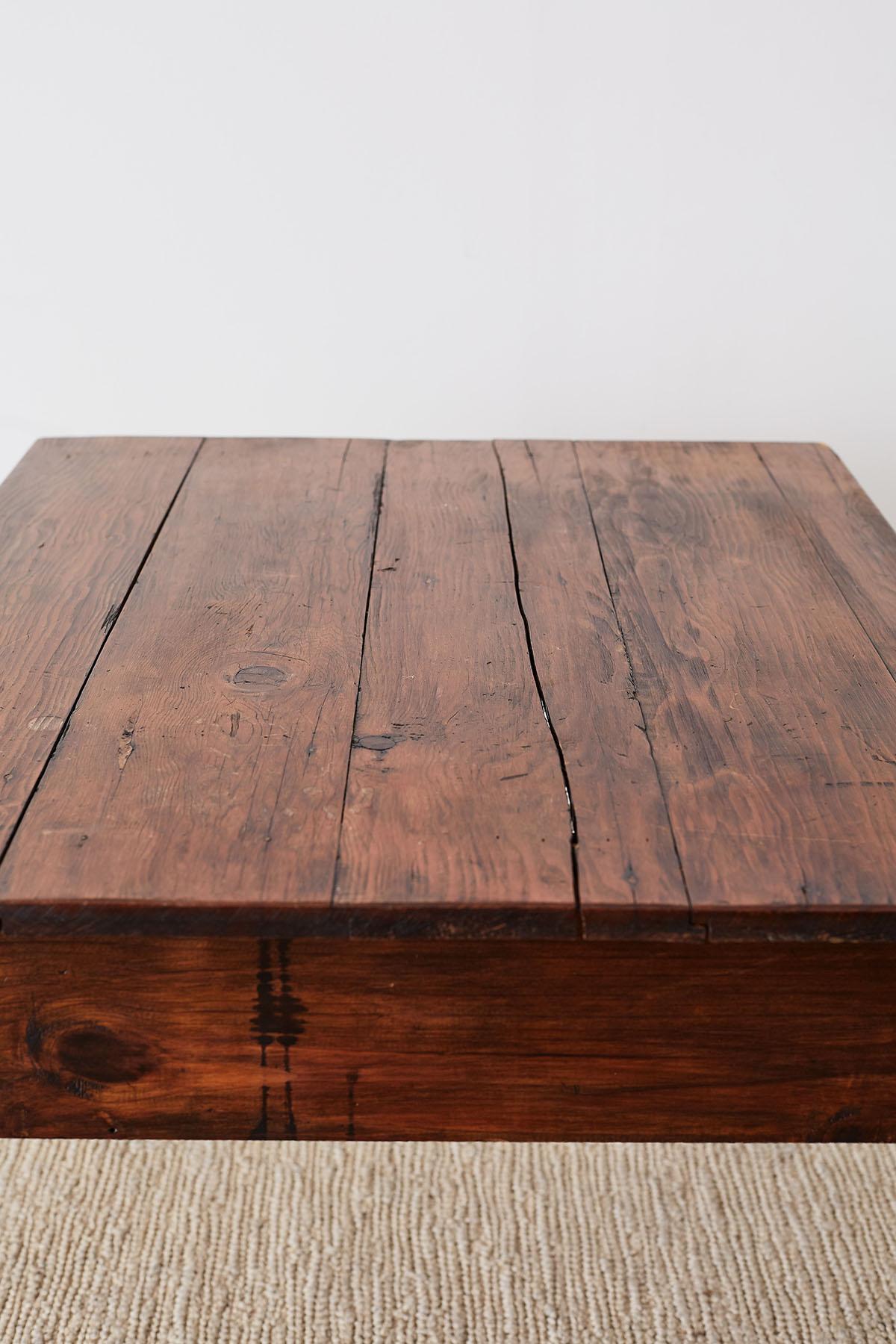 Rustic Pine Farmhouse Work Table or Desk 4