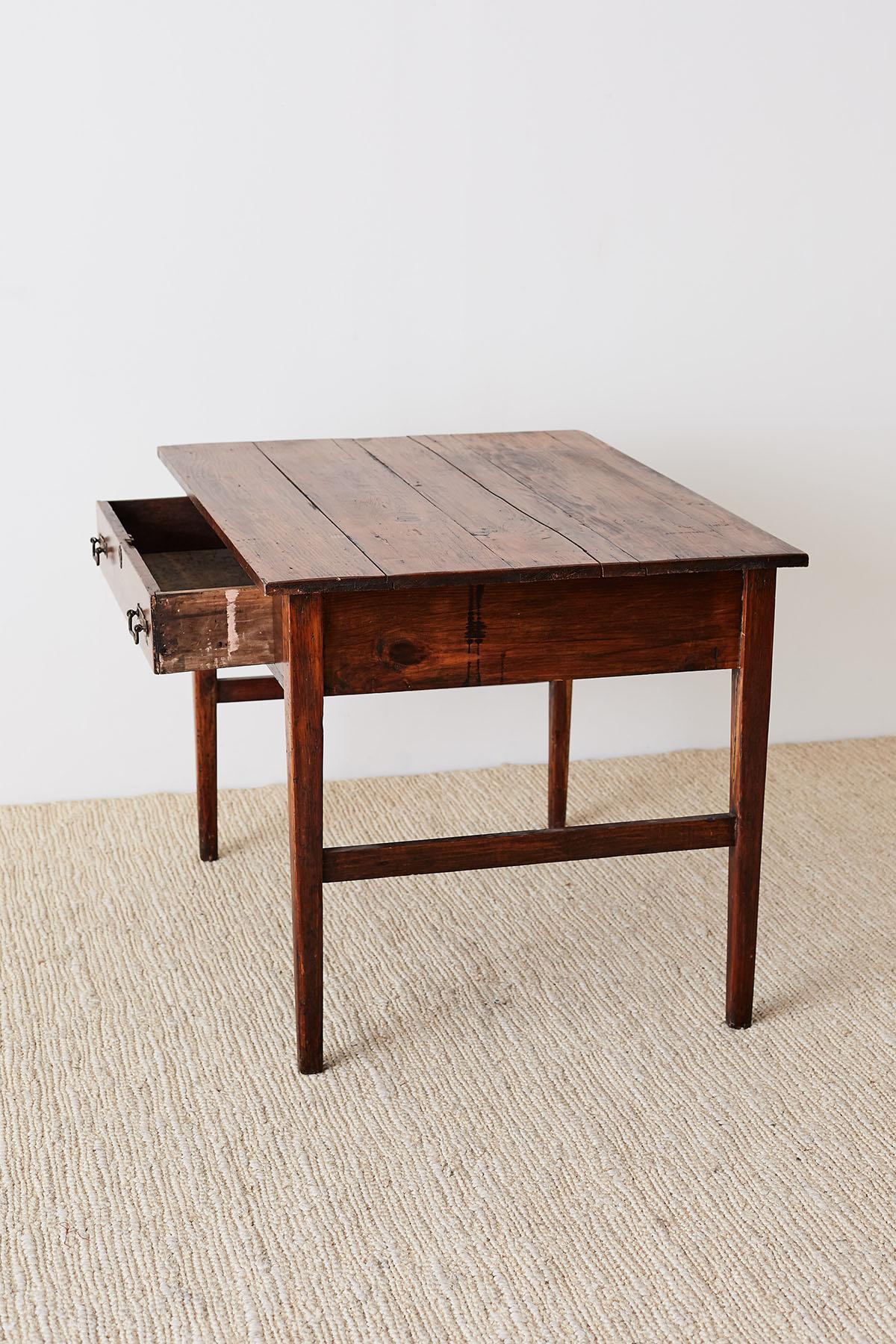 Rustic Pine Farmhouse Work Table or Desk 9