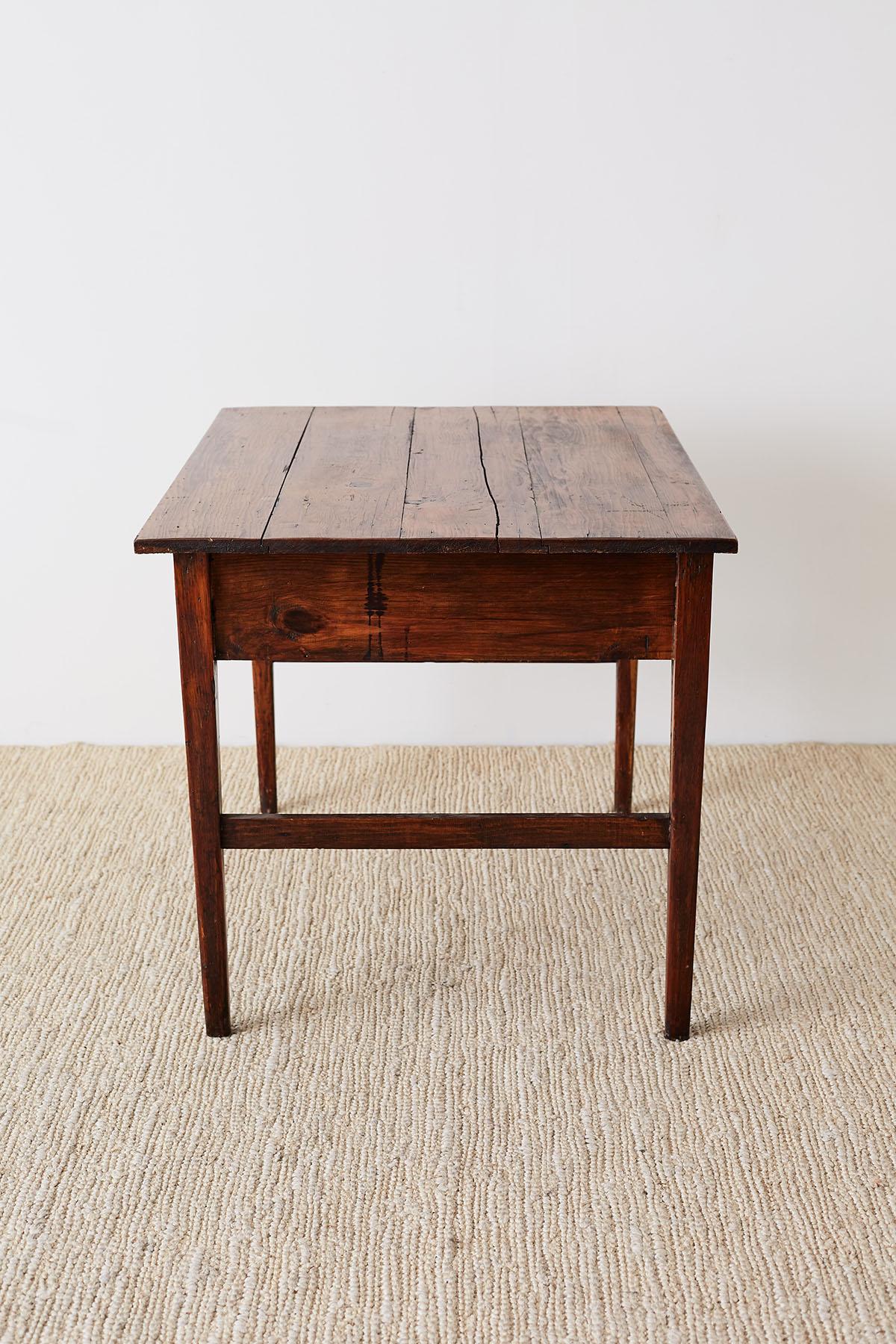 American Rustic Pine Farmhouse Work Table or Desk