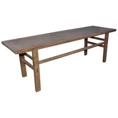 Rustic Plank Top Coffee Table