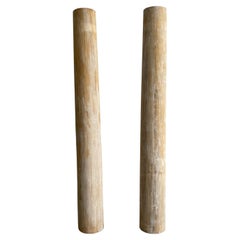 Colonne architettoniche in pioppo rustico