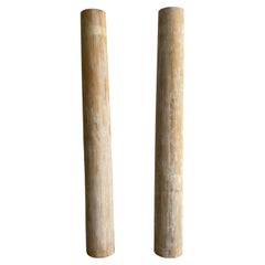 Vintage Rustic Poplar Architectural Columns