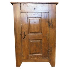 Rustic poplar wood cabinet, Italy