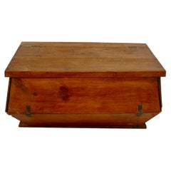 Antique Rustic Popular Dough Box, Spain, 19th Century